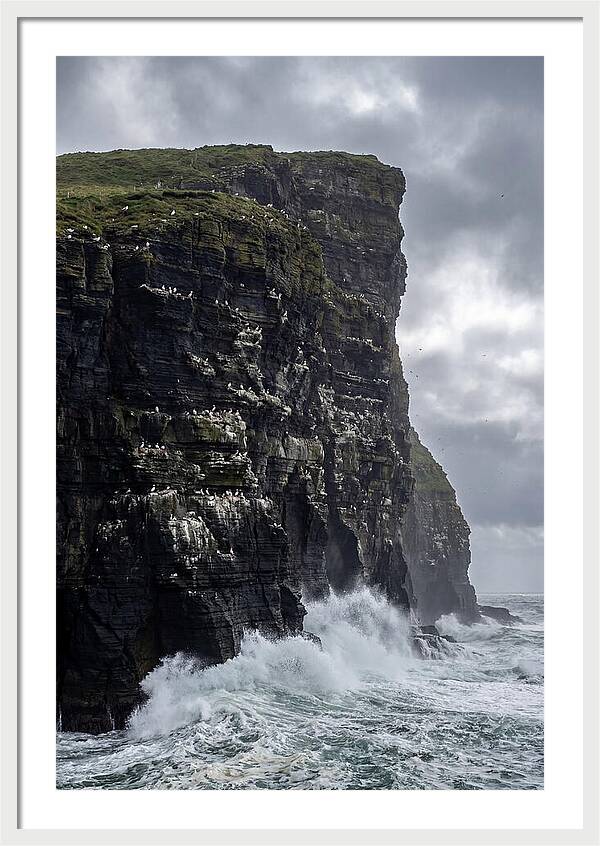 Cliffs Of Moher Under Stormy Skies
