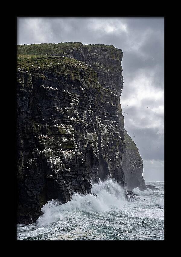 Cliffs Of Moher Under Stormy Skies