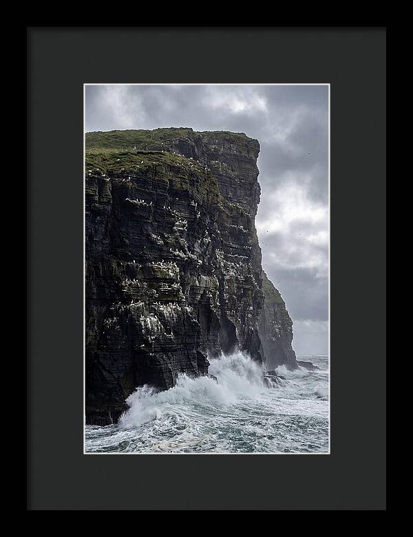 Cliffs Of Moher Under Stormy Skies