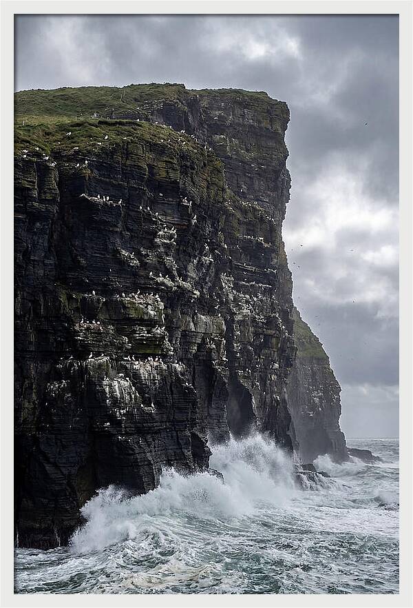 Cliffs Of Moher Under Stormy Skies