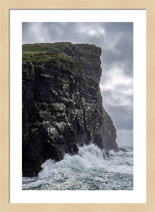 Cliffs Of Moher Under Stormy Skies
