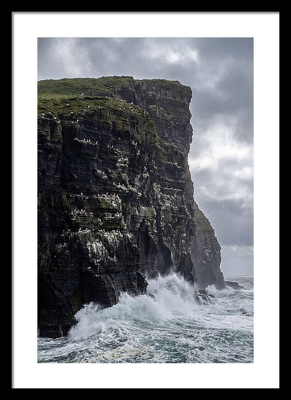 Cliffs Of Moher Under Stormy Skies