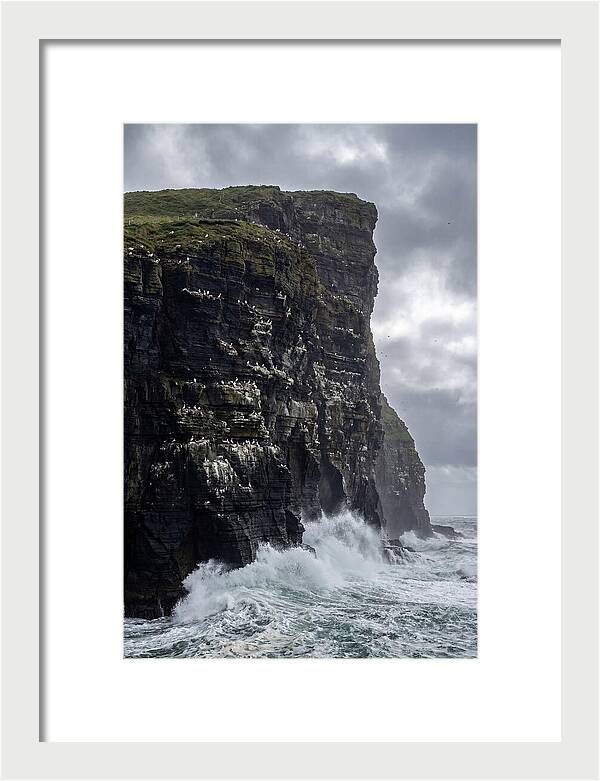 Cliffs Of Moher Under Stormy Skies