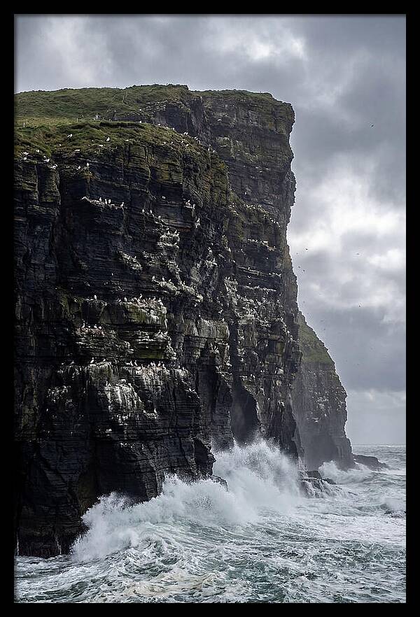 Cliffs Of Moher Under Stormy Skies