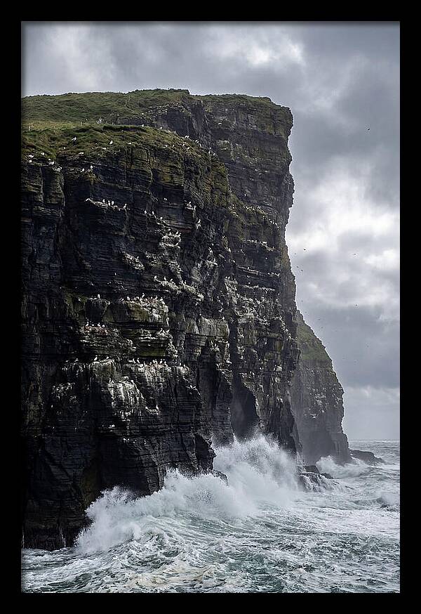 Cliffs Of Moher Under Stormy Skies