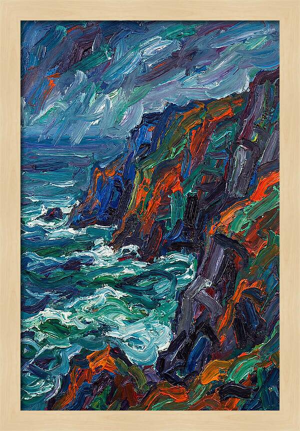 Cliffside Coastline Serenity