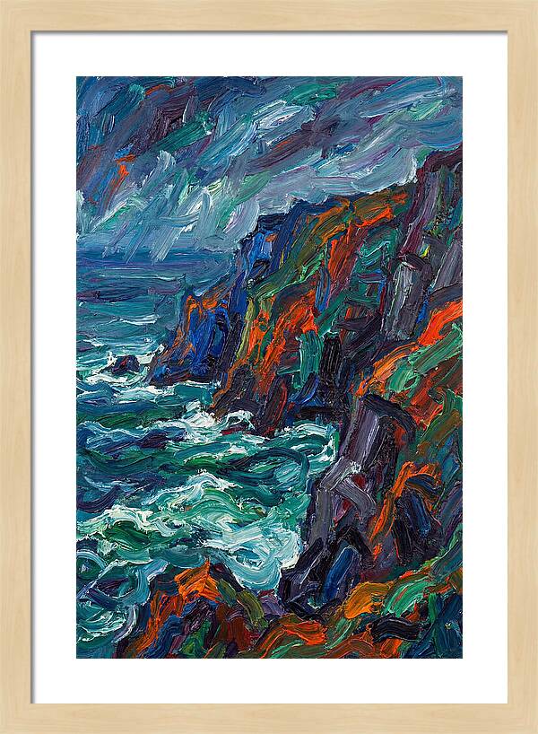 Cliffside Coastline Serenity