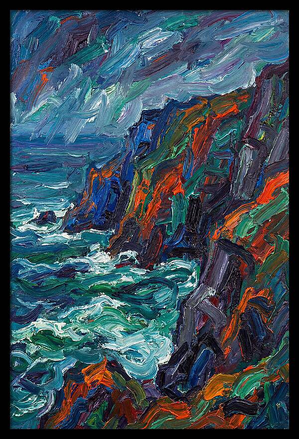 Cliffside Coastline Serenity