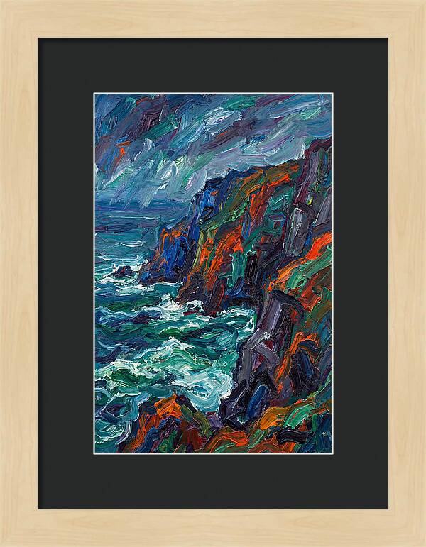 Cliffside Coastline Serenity