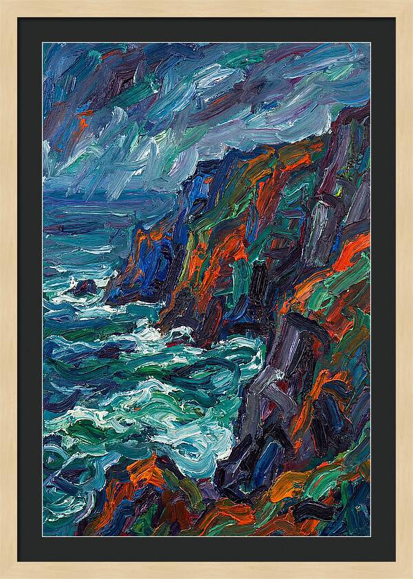 Cliffside Coastline Serenity