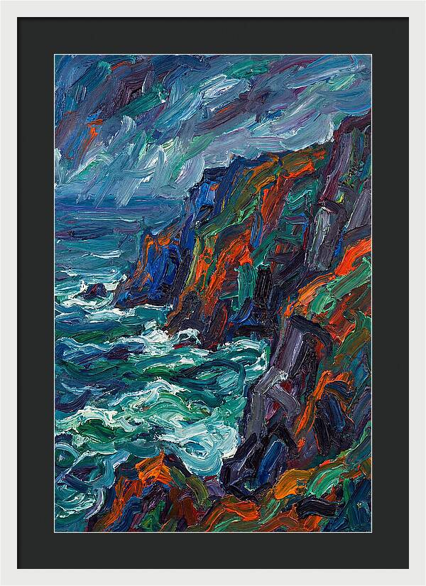 Cliffside Coastline Serenity