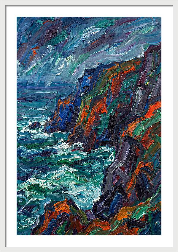 Cliffside Coastline Serenity