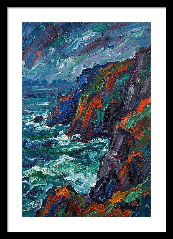Cliffside Coastline Serenity