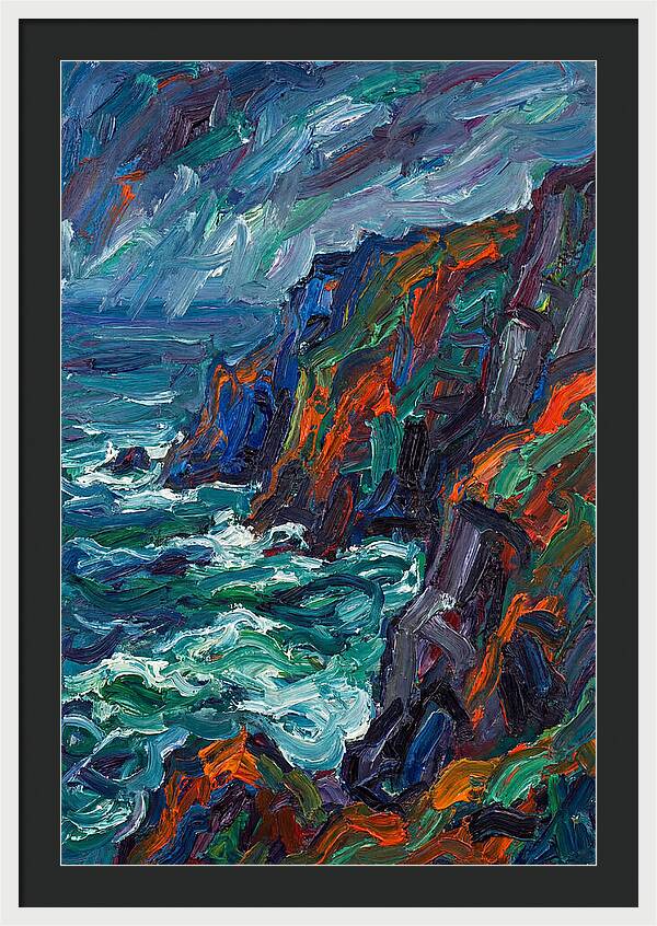 Cliffside Coastline Serenity