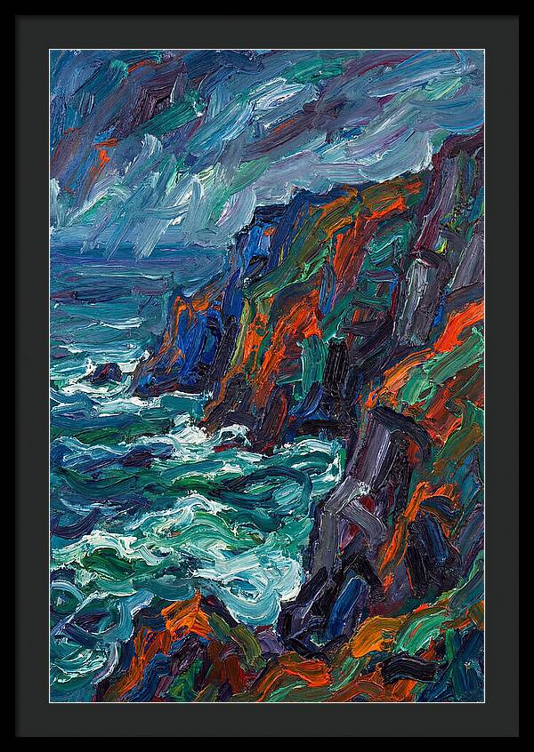 Cliffside Coastline Serenity