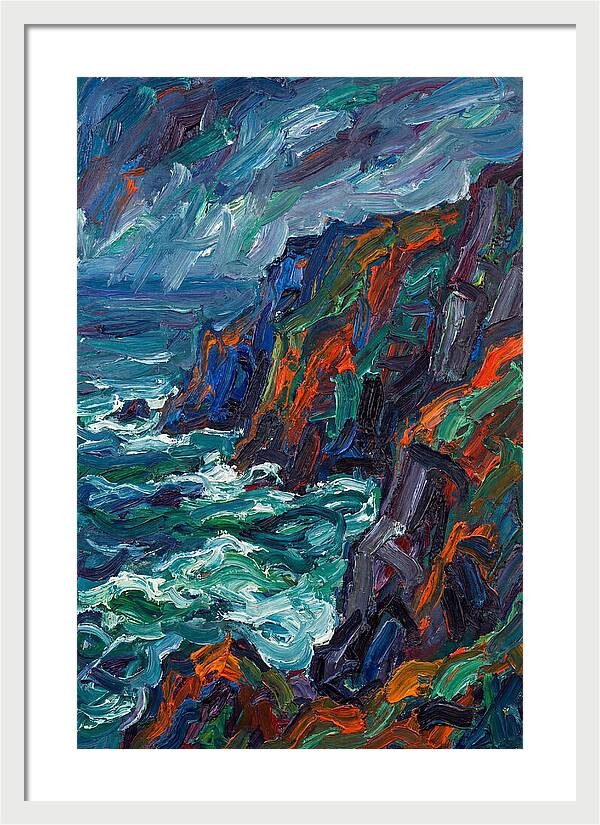Cliffside Coastline Serenity