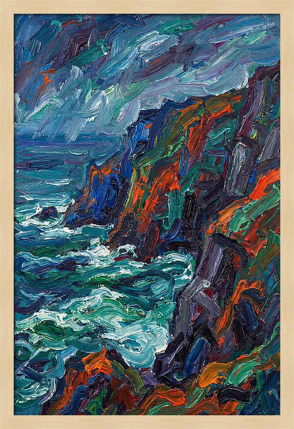 Cliffside Coastline Serenity