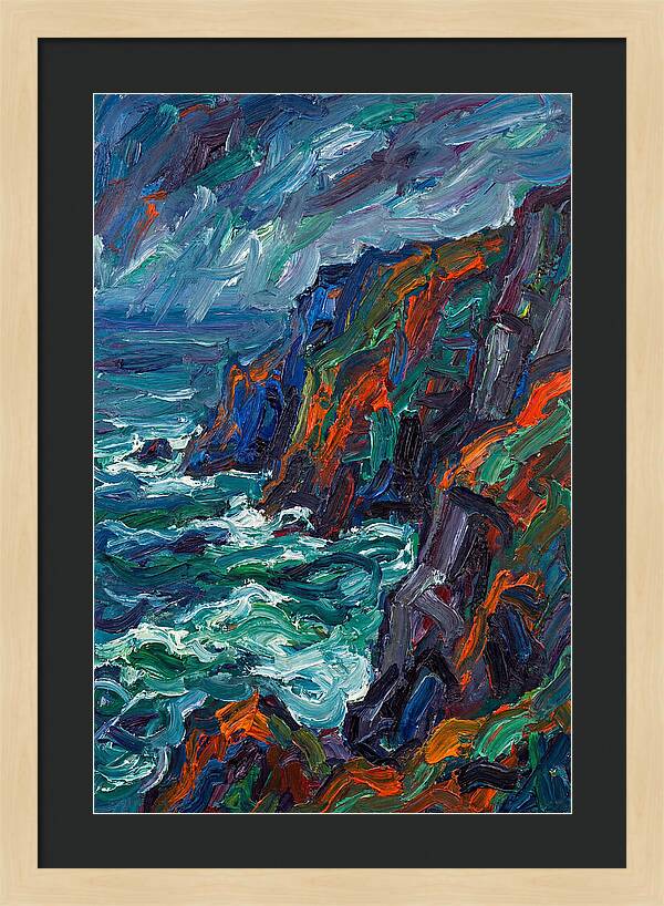 Cliffside Coastline Serenity
