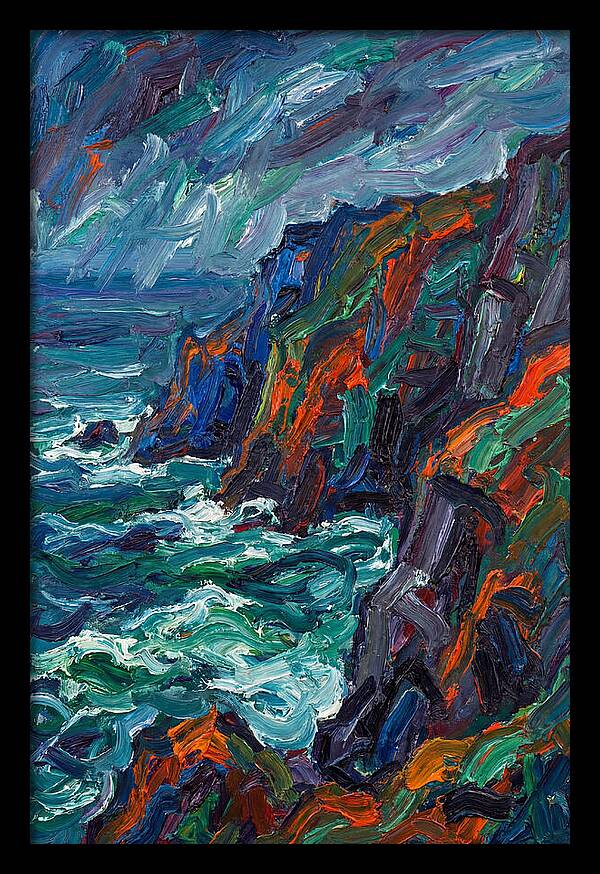 Cliffside Coastline Serenity