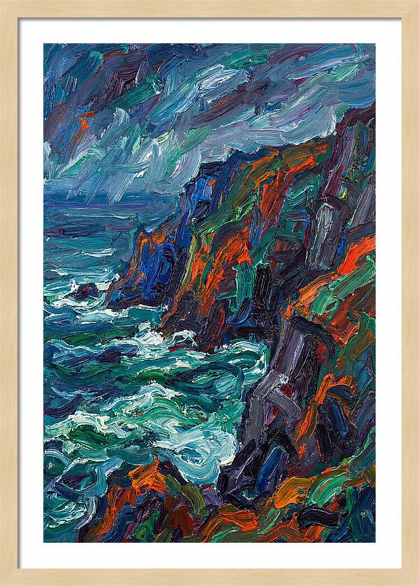 Cliffside Coastline Serenity