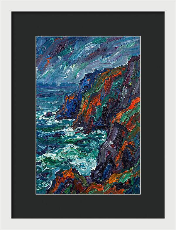 Cliffside Coastline Serenity