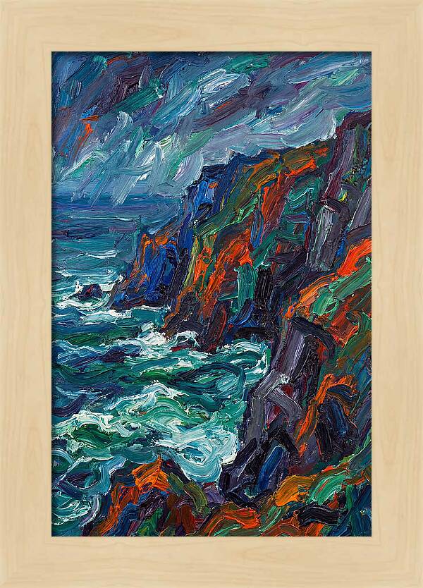 Cliffside Coastline Serenity