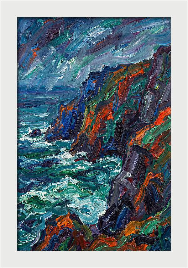 Cliffside Coastline Serenity