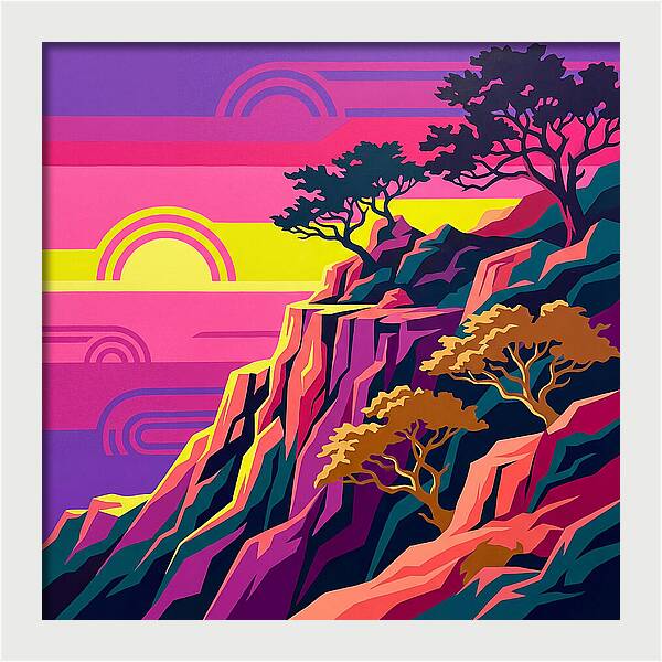 Cliffside Sunset Vibes