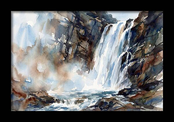Cliffside Waterfall Serenity