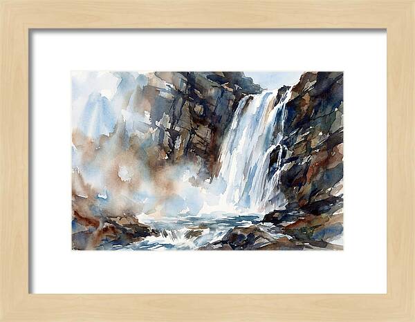 Cliffside Waterfall Serenity