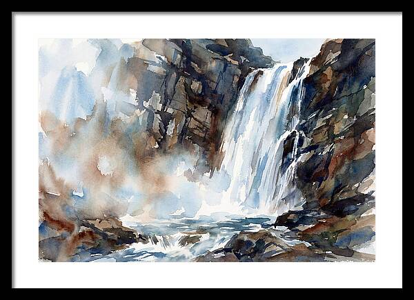 Cliffside Waterfall Serenity