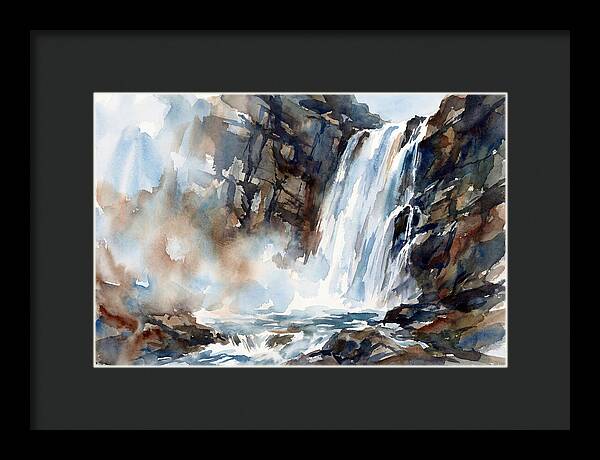 Cliffside Waterfall Serenity