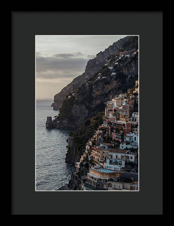 Clifftop Serenity In Pastel Hues