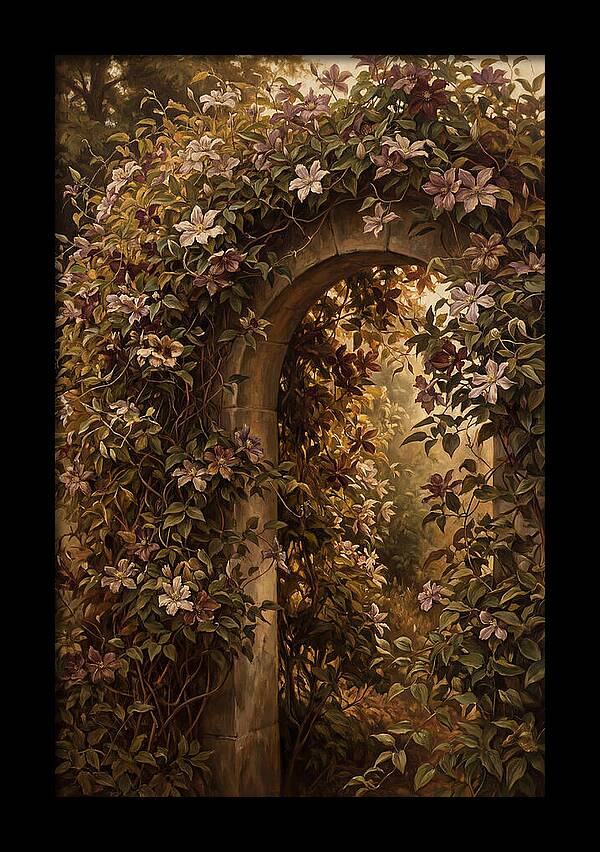 Climbing Clematis Archway