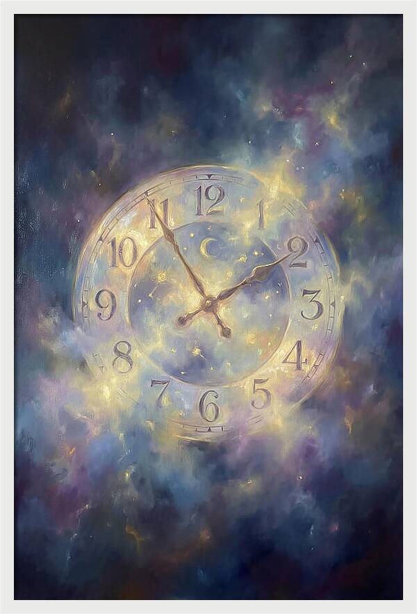 Clock In Cosmic Space