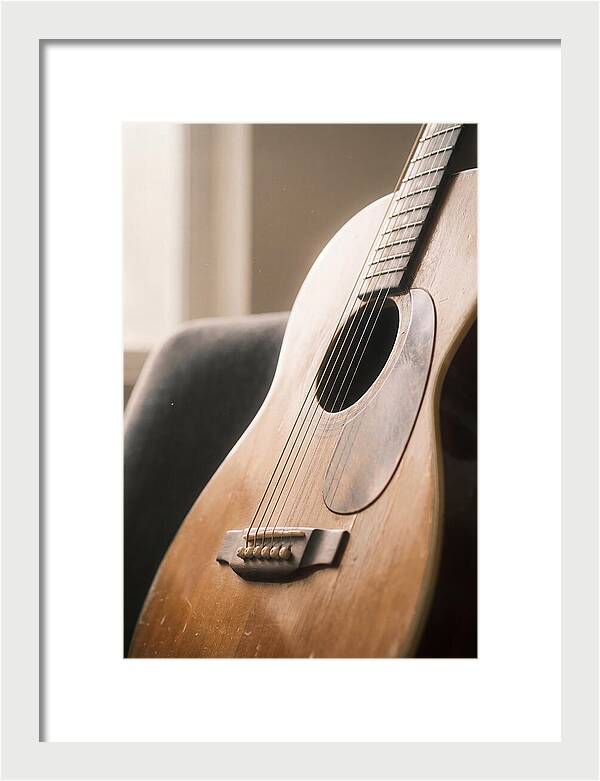 Close Up Of A Guitar