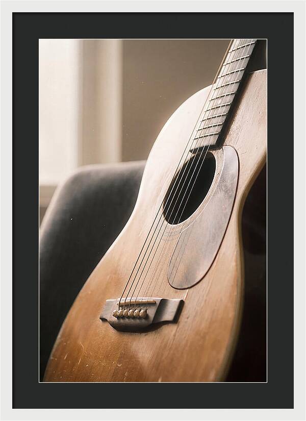 Close Up Of A Guitar