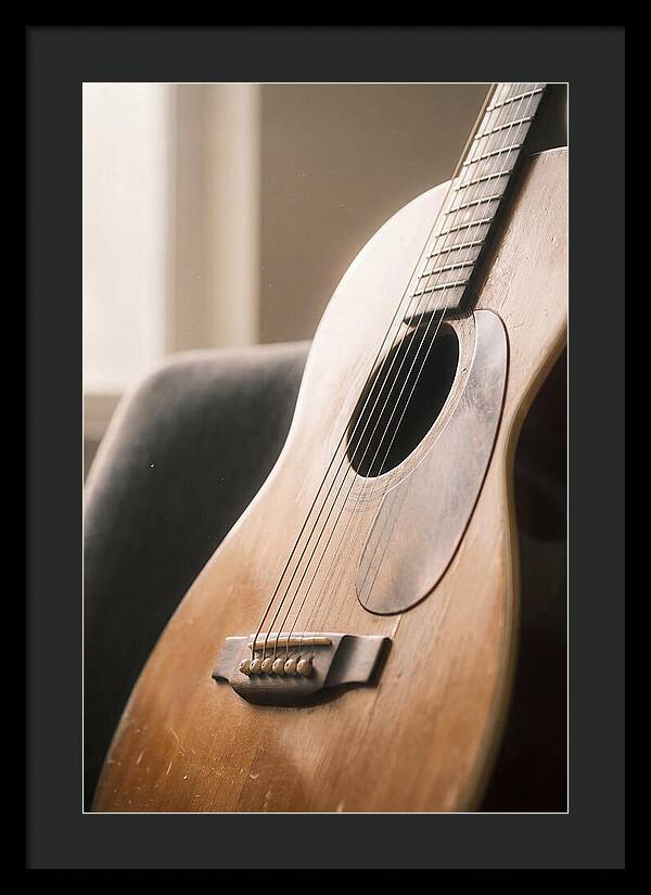 Close Up Of A Guitar