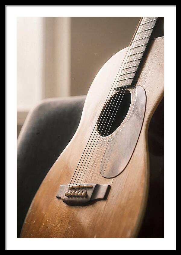 Close Up Of A Guitar