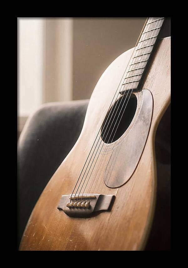 Close Up Of A Guitar