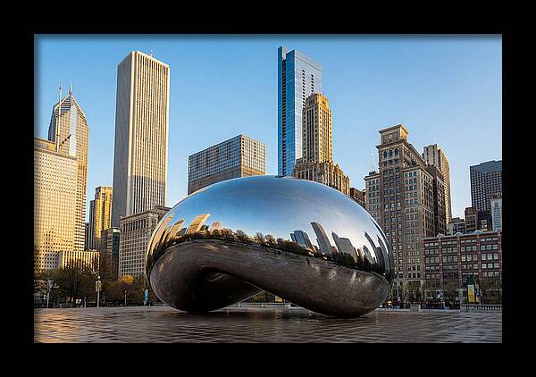 Cloud Gate Reflections In Chicago