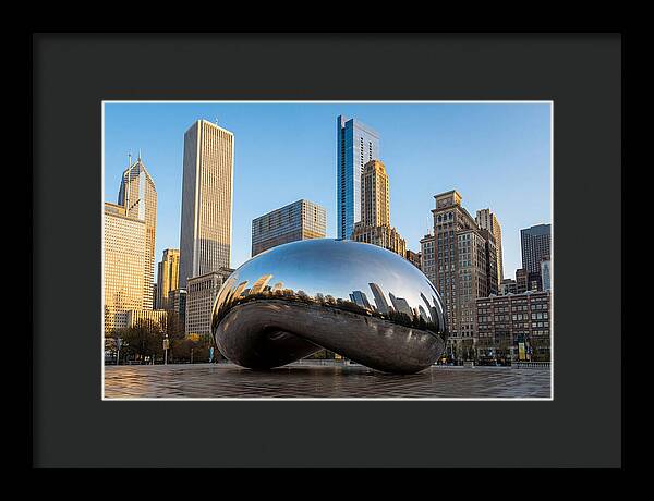 Cloud Gate Reflections In Chicago