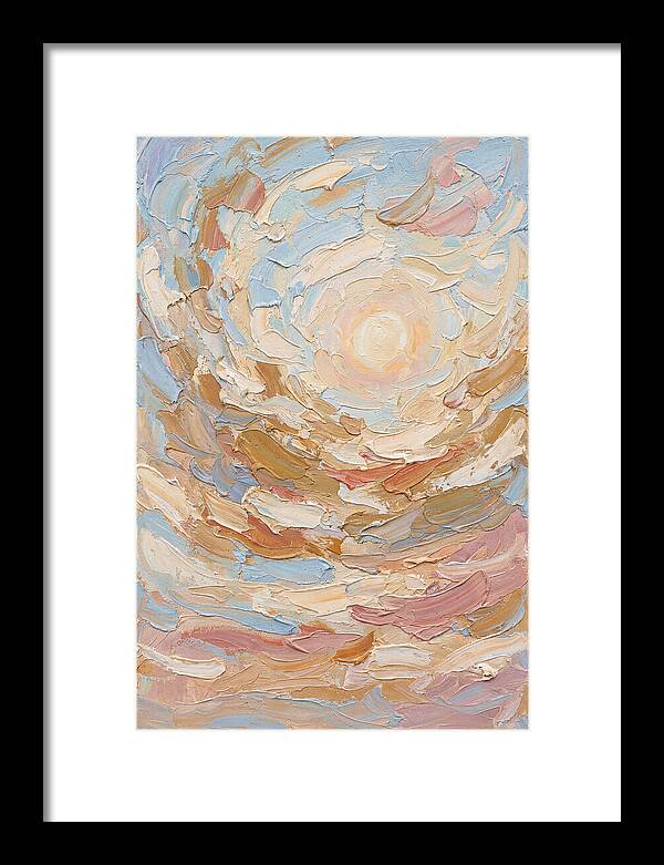 Cloud Iridescence In Pastel Colors