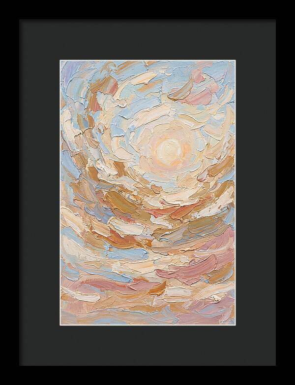Cloud Iridescence In Pastel Colors