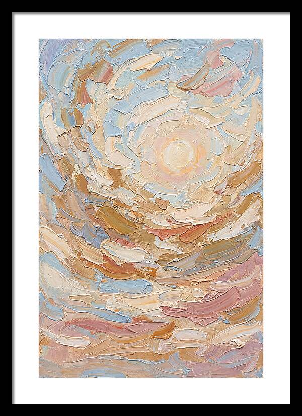 Cloud Iridescence In Pastel Colors