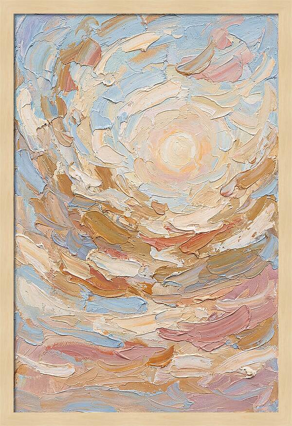 Cloud Iridescence In Pastel Colors