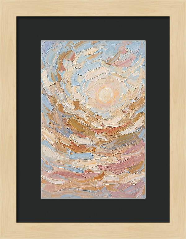 Cloud Iridescence In Pastel Colors