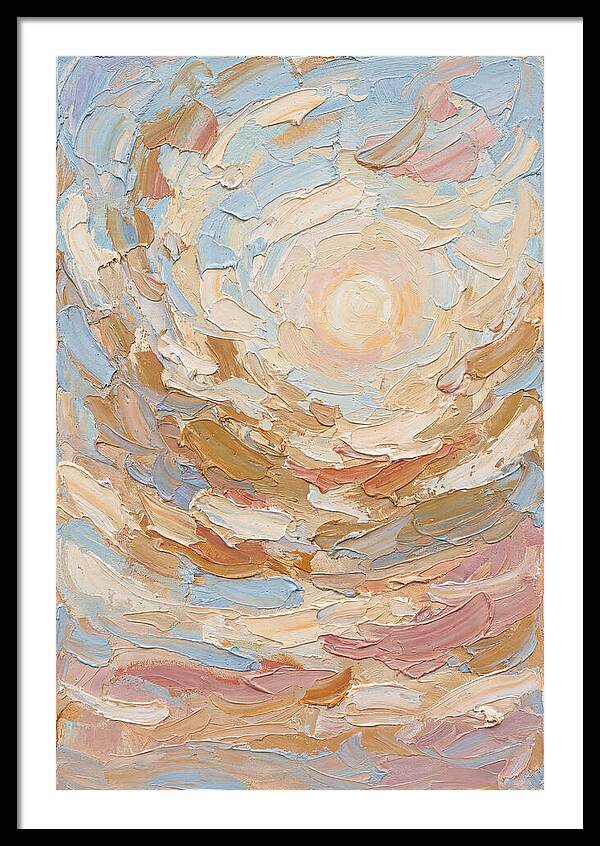 Cloud Iridescence In Pastel Colors