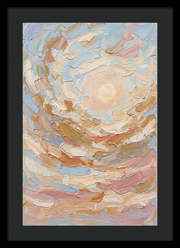 Cloud Iridescence In Pastel Colors