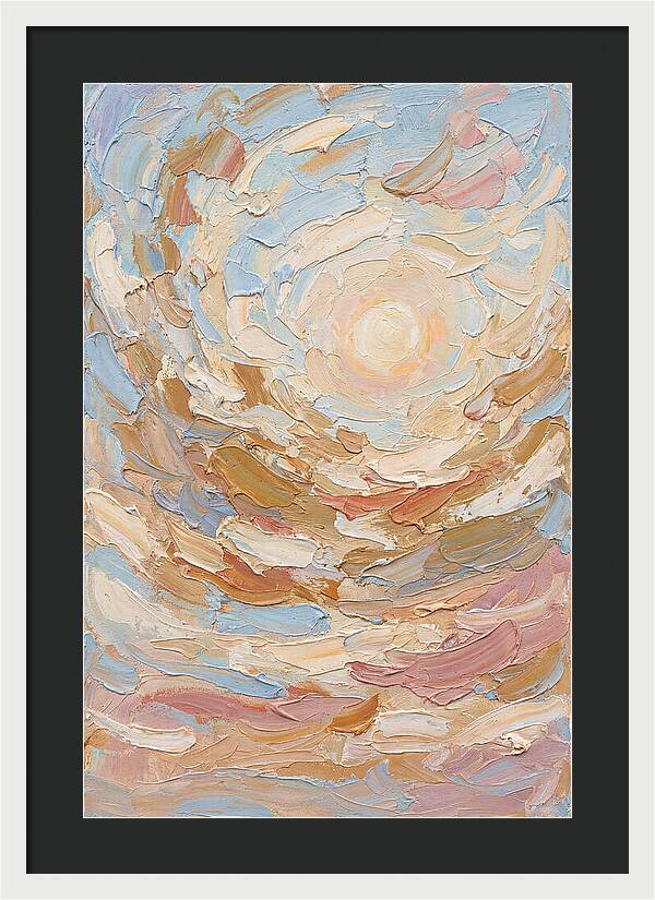 Cloud Iridescence In Pastel Colors